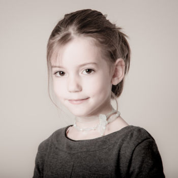 Das kleine Mädchen mit den Kulleraugen