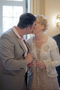 Hochzeit - der Kuss