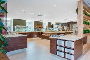 Johanniter Gästehaus - Buffet - Eingang