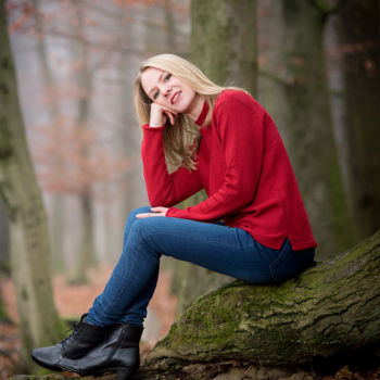 Portraitshooting - Muenster - Kalt - Nebel