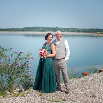 Silberhochzeit - Brautpaar am Diersfordter Waldsee
