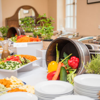 Silberhochzeit - Schloss Diersfordt - Buffet