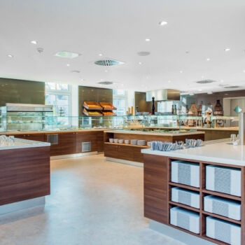 Johanniter Gästehaus - Buffet - Eingang Johanniter Gästehaus - Buffet - Eingang