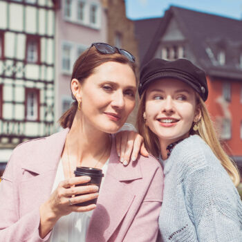 City Outlet Bad Münstereifel - Fashionshooting - Kaffee