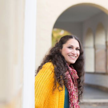 Frauenportrait - Münster Stadtkulisse