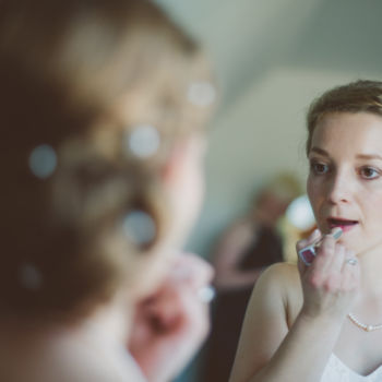 Hochzeit am Mühlenhof Münster - Braut - Lippenstift Hochzeit am Mühlenhof Münster - Braut - Lippenstift