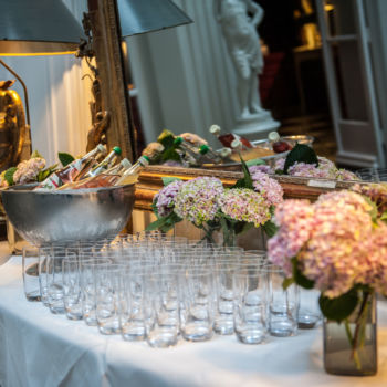 Hochzeit - Schloss Gartrop - Getränke - Empfang