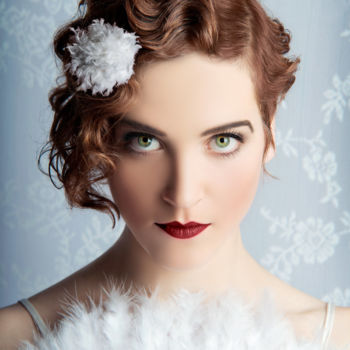 Lady im Retrostyle