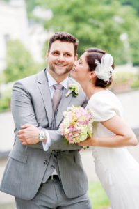 Hochzeit - Schloss Gartrop - Braut und Bräutigam