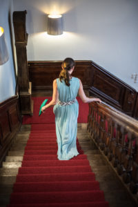 Hochzeit - Schloss Gartrop - Gang zum Empfang