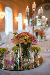 Hochzeit - Schloss Gartrop - Tischdeko